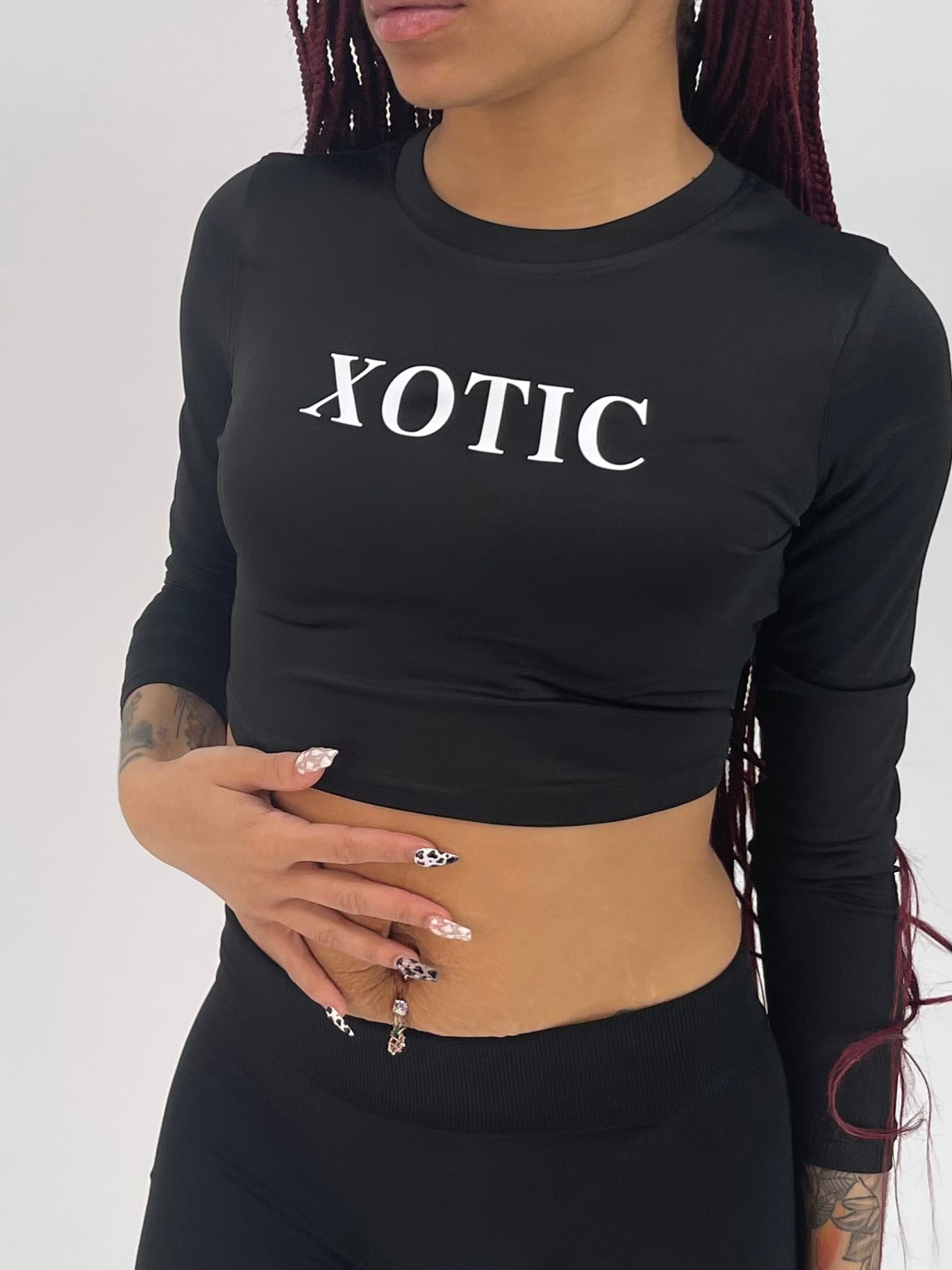 I AM XOTIC CROP TOP