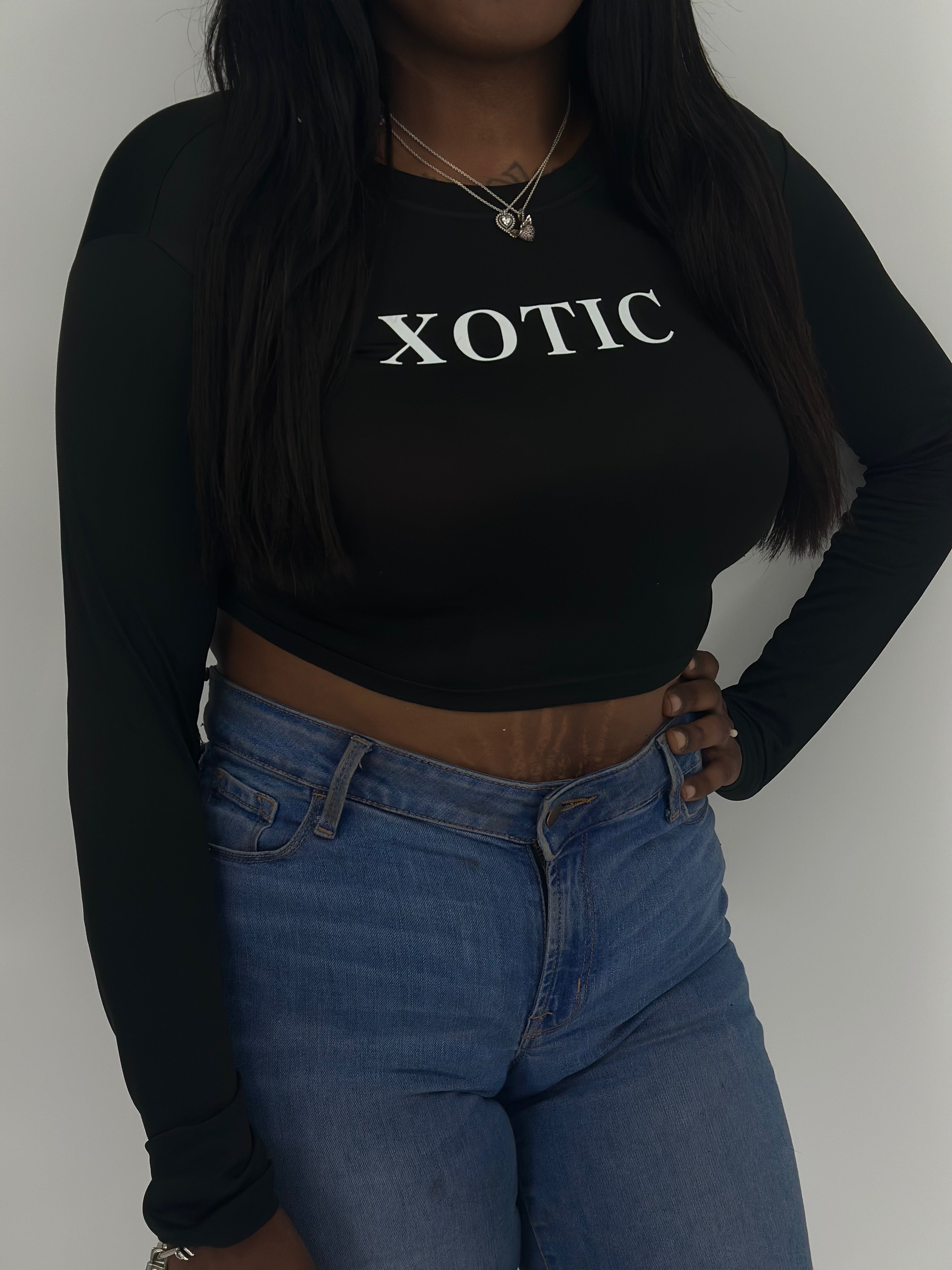 I AM XOTIC CROP TOP