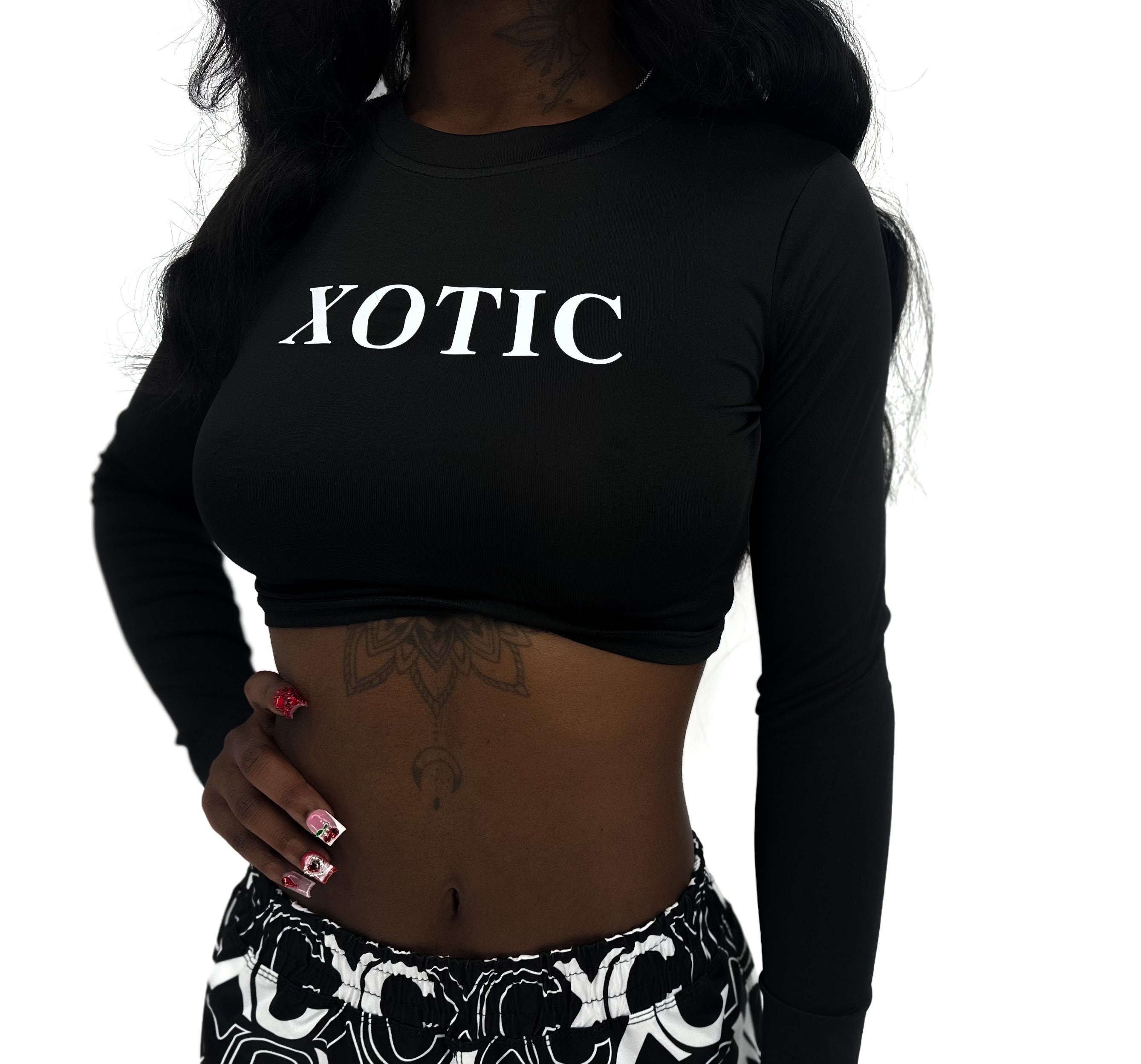 I AM XOTIC CROP TOP