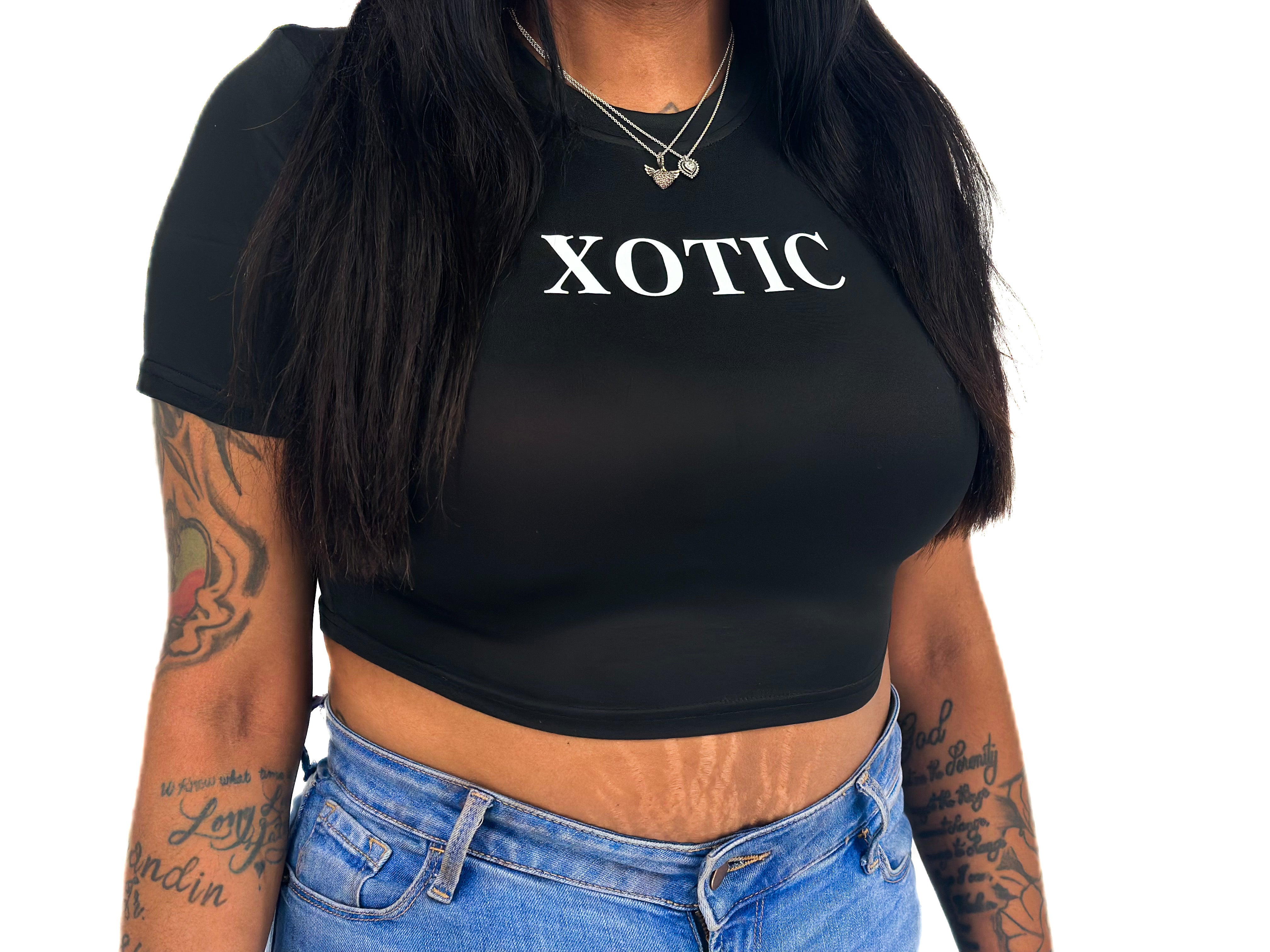 I AM XOTIC CROP TOP